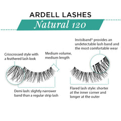 Ardell reusable 4-pack lashes for multiple wears