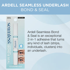 Ardell Seamless Underlash Bond and Seal gel texture highlights fast drying with no drips.