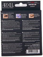 Ardell Wispies feathery-center lashes enhance eye opening on most eye shapes.