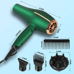 ARDIRO 2000W hair dryer diffuser in use for natural curls.