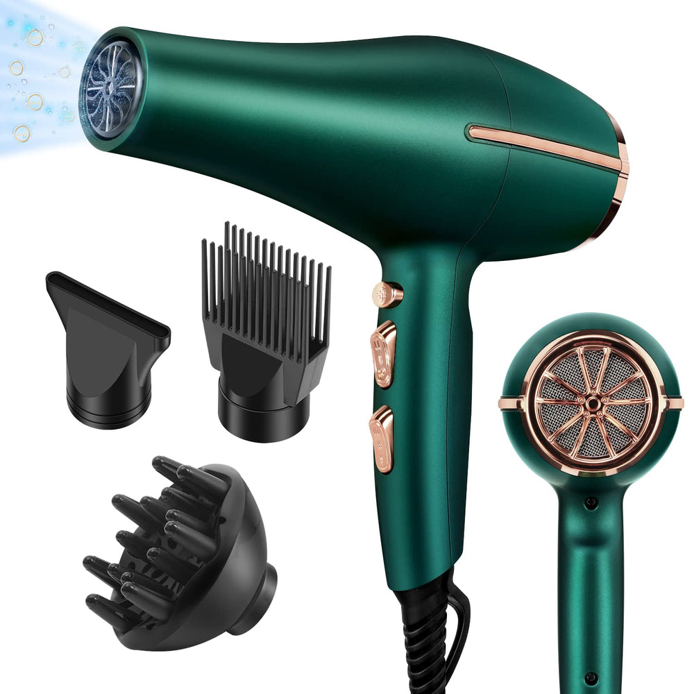 ARDIRO 2000W hair dryer front view for fast, even drying.