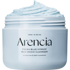 ARENCIA exfoliante de hisopo en botella para limpieza suave y efectiva.
