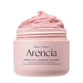 Arencia Rosehip botella del limpiador diario con brillo suave.