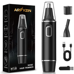 AREYZIN nose-trimmer dual-edge blades for smooth trimming