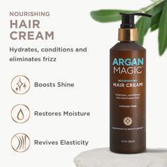 Argan Magic aporta brillo natural y mejora la elasticidad del cabello