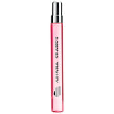Ariana Grande Cloud Pink bottle closeup, with soft pink hue for daily wear.