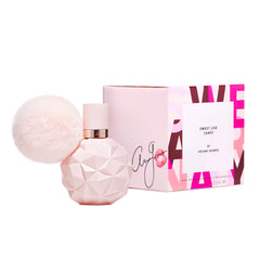 Ariana Grande Sweet Like Candy packaging highlights premium branding and gift-ready appeal.