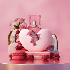 Ariana Grande Thank U Next macaroon sugar base evokes sweetness and lasting appeal.