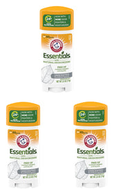 Arm & Hammer Desodorante Essentials sin fragancia, envase ovalado, aplicación suave diaria