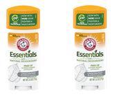 Arm & Hammer Essentials Desodorante sin fragancia, empaque de 2 para uso diario.