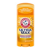 Arm & Hammer Ultra Max frente al envase, protección diaria para axilas