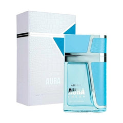 Aura Fresh by Armaf for Men bottle front view, ideal for daily wear.