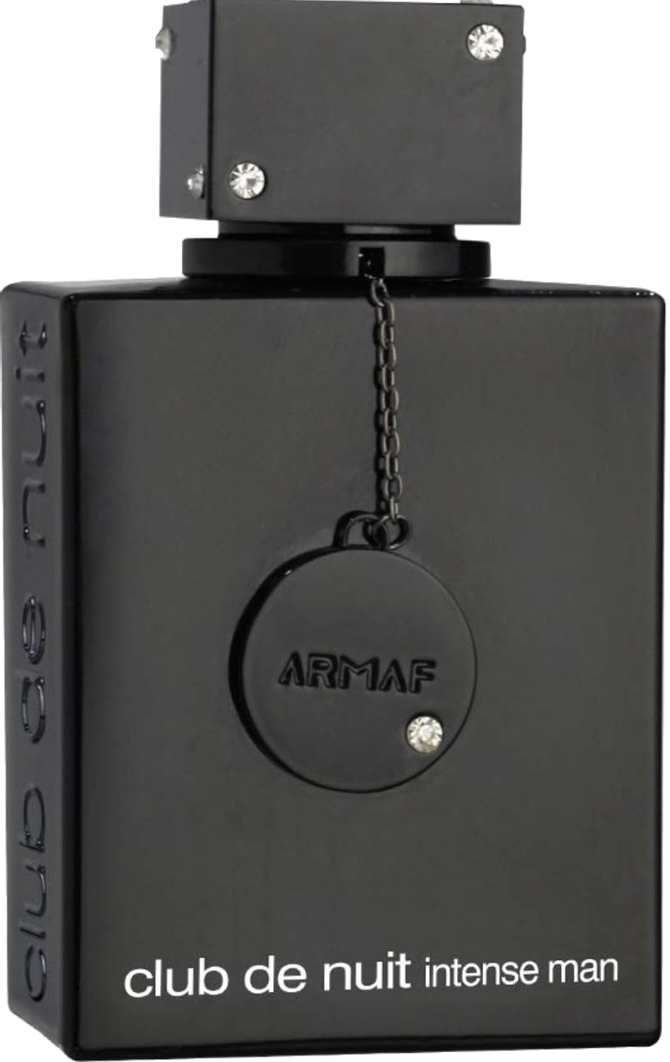 Armaf Club de Nuit Intense bottle front view for bold evening wear.