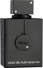 Armaf Club de Nuit Intense bottle front view for bold evening wear.