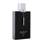 Armaf Club De Nuit Precieux bottle pour, long-lasting scent for evenings.