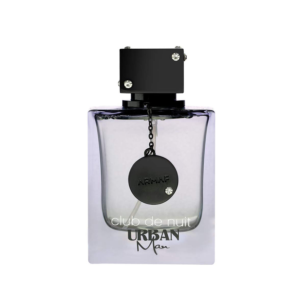 Armaf Club De Nuit Urban bottle front view, ideal for daily wear and confident presence.