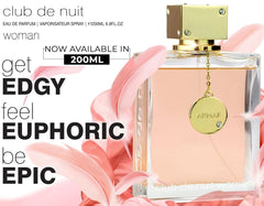 Armaf Club de Nuit for Women packaging box highlights premium presentation