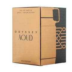 Cap detail of Armaf Odyssey Aoud Edition signals premium design