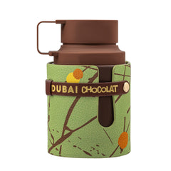 Armaf Odyssey Dubai Chocolat Gourmand Edition bottle front view, ideal for evening wear.