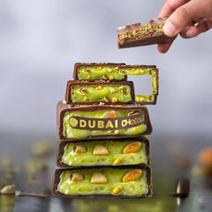 Armaf Odyssey Dubai Chocolat Gourmand cap detail, showcasing premium finish.