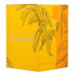 Armaf Odyssey Go Mango packaging box presents a stylish, gift-ready fragrance experience.