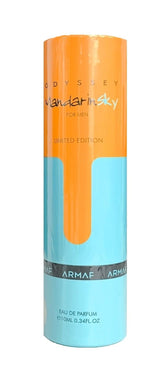 Armaf Odyssey Mandarin Sky bottle for portable, on-the-go fragrance.