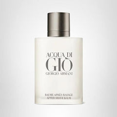 Armani Beauty Acqua di Gio after shave balm box and tube ready for gifting and daily use.