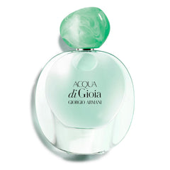 Armani Beauty Acqua di Gioia bottle evokes ocean freshness and refreshing vibes