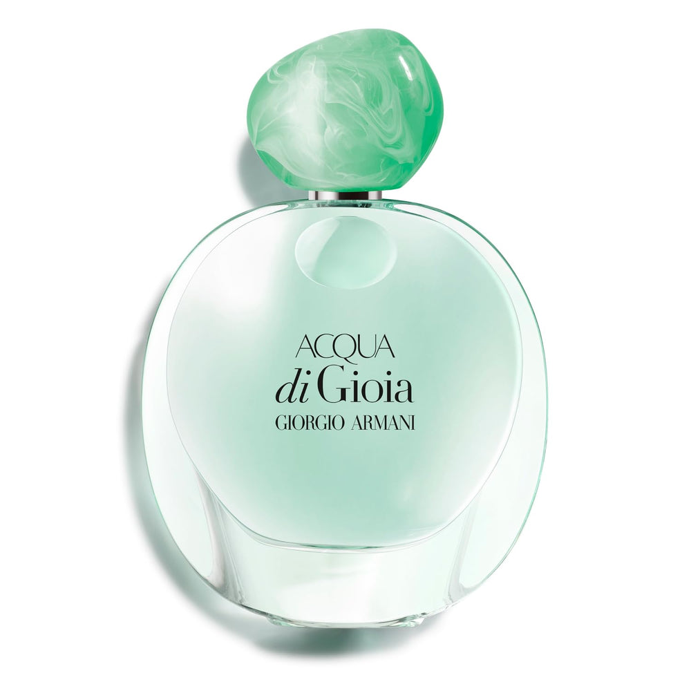 Armani Beauty Acqua di Gioia primofiore lemon note brightens daytime freshness.