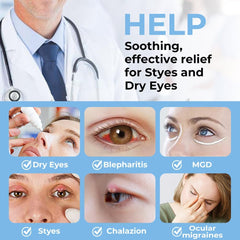 Aroma Season heated eye mask cotton texture close-up highlighting breathable comfort for eyelids