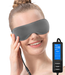Aroma Season heated eye mask front view for daily comfort.