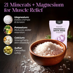 Aromasong minerales del Mar Muerto con 21 minerales para exfoliación suave.