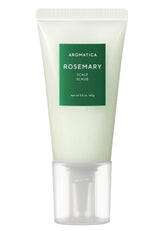 AROMATICA exfoliante para cuero cabelludo con romero, limpieza suave de residuos.