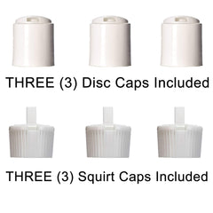 Aromine three-pack bottles, ideal for DIY shampoo and conditioner blends