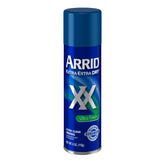 Arrid XX Dry Ultra Fresh spray bottle provides long-lasting protection and odor control.
