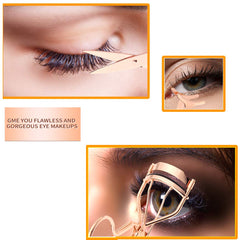 Arroyner Rose Golden curved eyelash curler for smooth curling