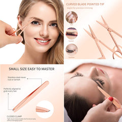 Arroyner Rose Golden eyebrow curler for gentle lift