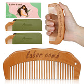Arrozon labor comb with ergonomic design offers a comfortable grip for targeted pressure during labor