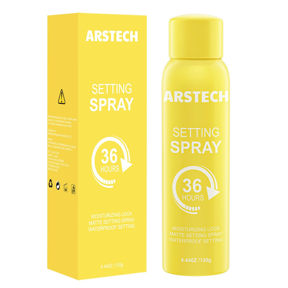 ARSTECH fijador de maquillaje: lima aroma para fijar maquillaje y refrescar la piel.