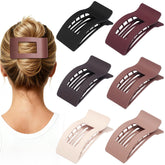 Pinza plana mate Artchita en seis colores, ideal para combinar con cualquier estilo