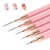Artdone metallic nail art pens pack for precise lines and a professional finish