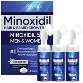 Artimore 5% Minoxidil Foam bottle for easy daily scalp application.