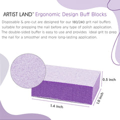 Artist Land professional buffer kit shown for easy handling before polish.