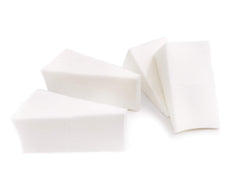 Artist's Choice triangle foundation sponge for precise coverage and seamless blending.