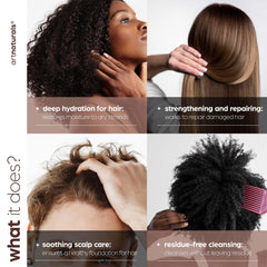 ArtNaturals sulfate-free shampoo packaging showing clean, ethical formula.