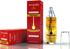 Arvazallia Aceite de Argán, cabello con brillo tras uso diario.
