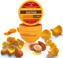 Hair after use shows silky, vibrant color and natural shine.