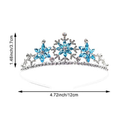 Arvintas tiara close-up rhinestones show intricate detail and sparkle for brides