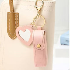 Arvintas compact lip balm organizer clips to your bag for easy access.