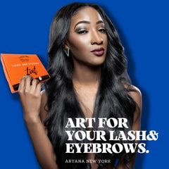 ARYANA NEW YORK lash-brow-kit-brown defines brows with a natural finish for daily wear.